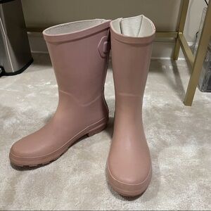Women's Pink Rain Boots